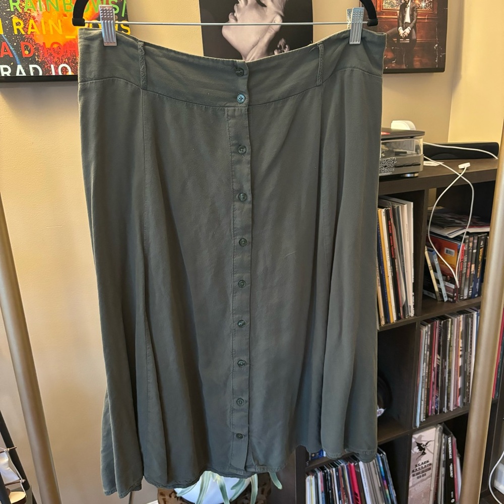 Green Skirt- CottageCore